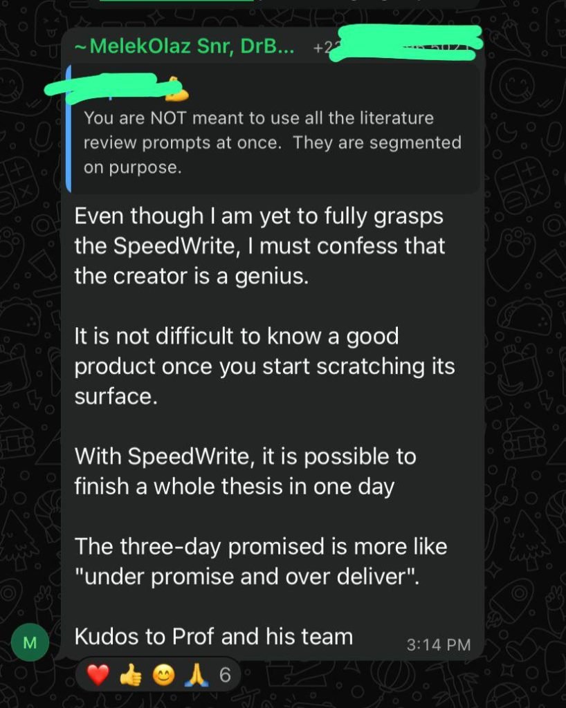 Community member review
