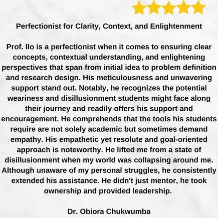 Student Testimonial