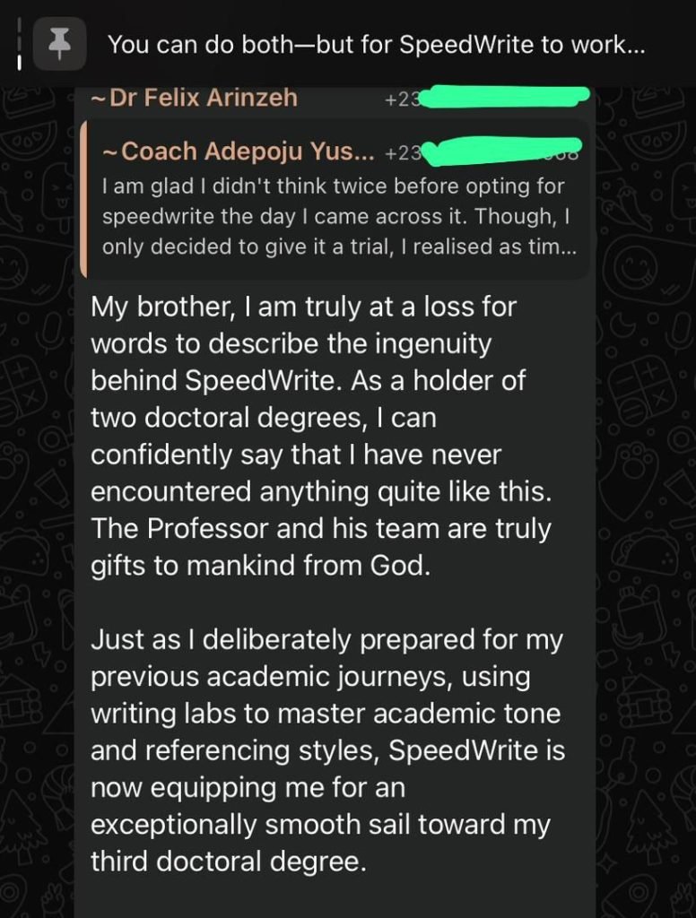 Community member review